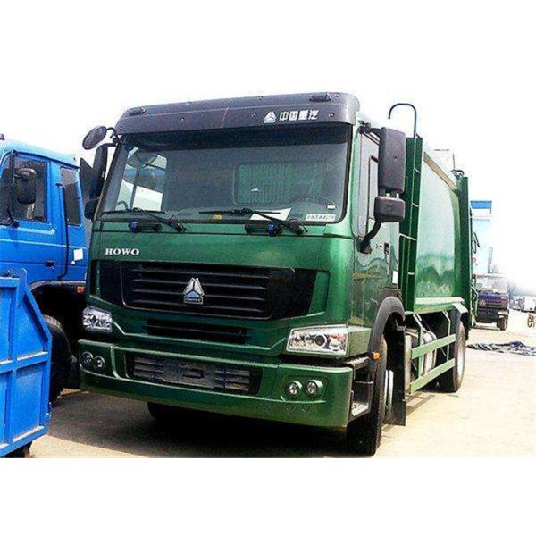 4x2 8cbm Garbage Compactor Truck / Waste Garbage Truck With 6 Wheels