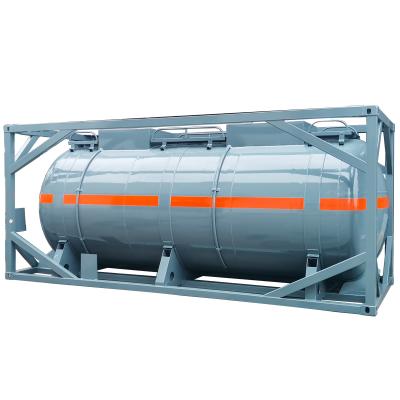 Customized 20 Feet Tank Container Pure Aluminum Tank Container For Transportation