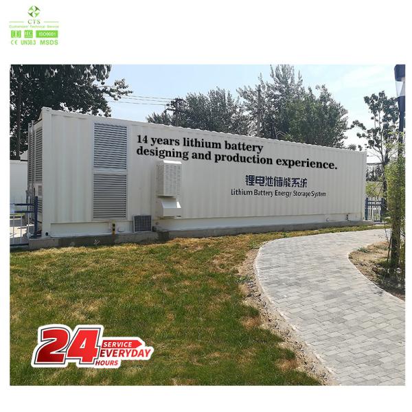 CTS Battery 768V 280Ah 215KWh 372KWh ESS Energy Storage System for Industrial energy storage residential power supply island power supply