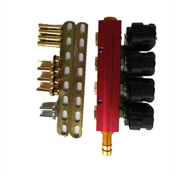 LLANO 4 Cylinder LPG CNG Injector Rail For Autogas Conversion Kit