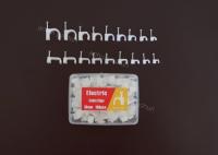 4mm-14mm Square Nylon Plastic Wire Clips Clamps White Grey Black
