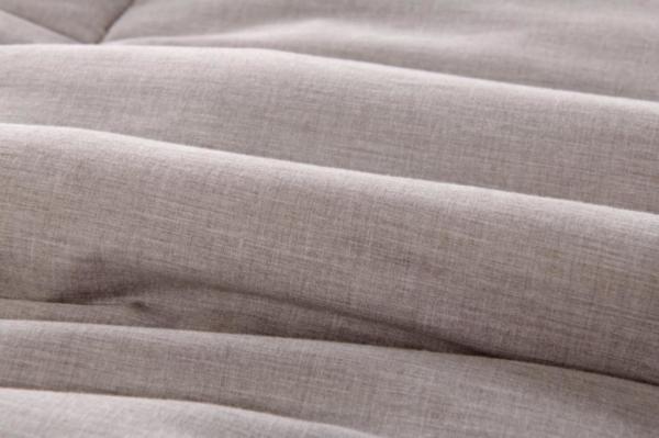 Eco Melange Cotton Recycled Polyester Comforter Set Full Size Comforter Sets