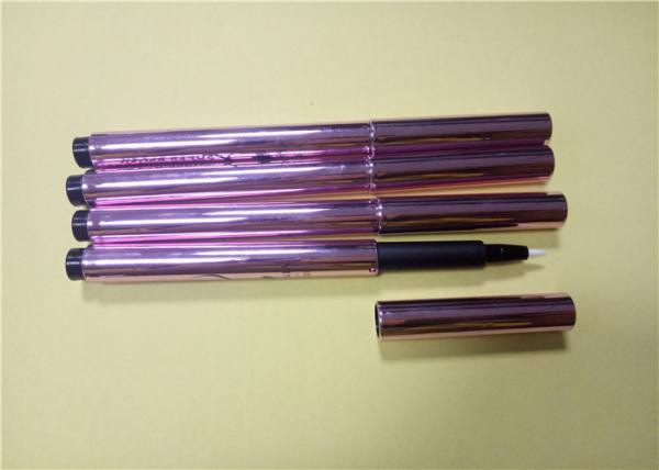 Eyeliner de dois lados hermético embalagem cor púrpura Design simples 141mm comprimento