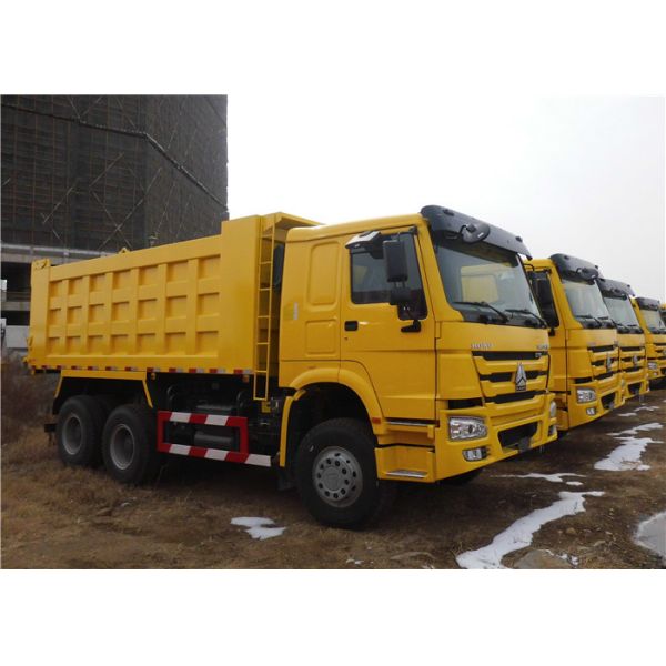 HOWO 6x4 Heavy Duty Dump Truck , 18M3 20M3 U Shape 30 Ton 25 Ton Dump Truck