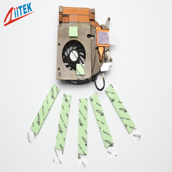 4.0W/Mk Ultra Soft Low Resistance Thermal Gap Pad TIF100-40-07E Light Green 5.5 MHz Dielectric Constant