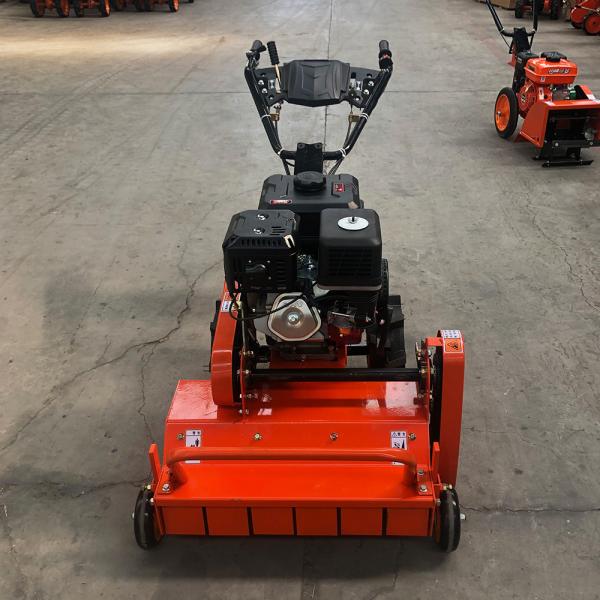 23 inch Walk Behind Flail Mower Mulcher Self Diesel Engine For Garden