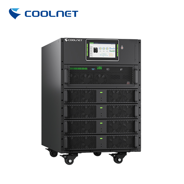 Energy-Efficient Modular UPS System with 96% Efficiency and 20kVA-180kVA Capacity for Rack Mounted Power Management