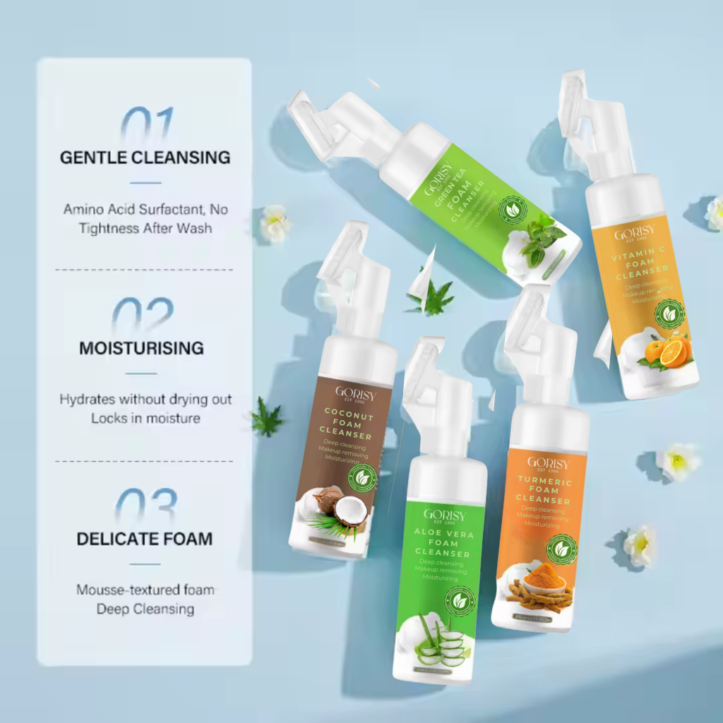 OEM ODM Customizable Formula Brand Tea Tree Sensitive Skin Cleansing Foam Makeup Remover Exfoliating Cleansing Mousse Exfoliating Nourishing Skin