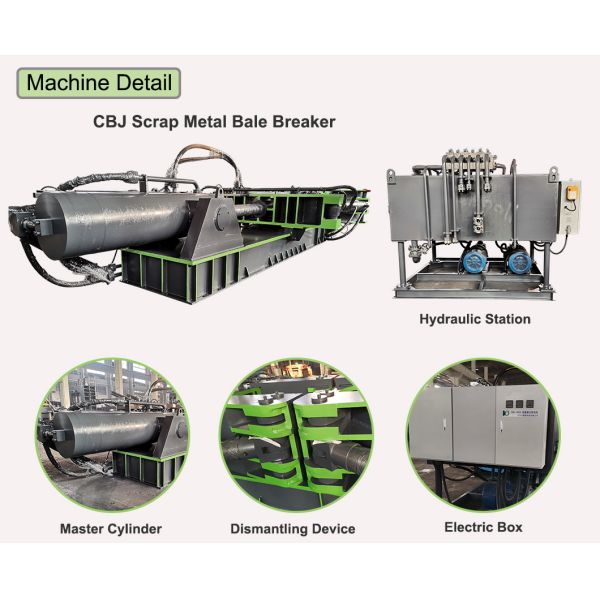 выключатель связки металла вспомогательного оборудования управлением PLC 500ton автоматический гидравлический ненужный