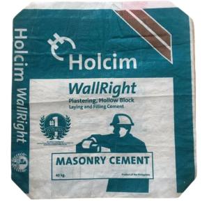 White Cement BOPP Laminated PP Woven Bags Sugar Feed Rice