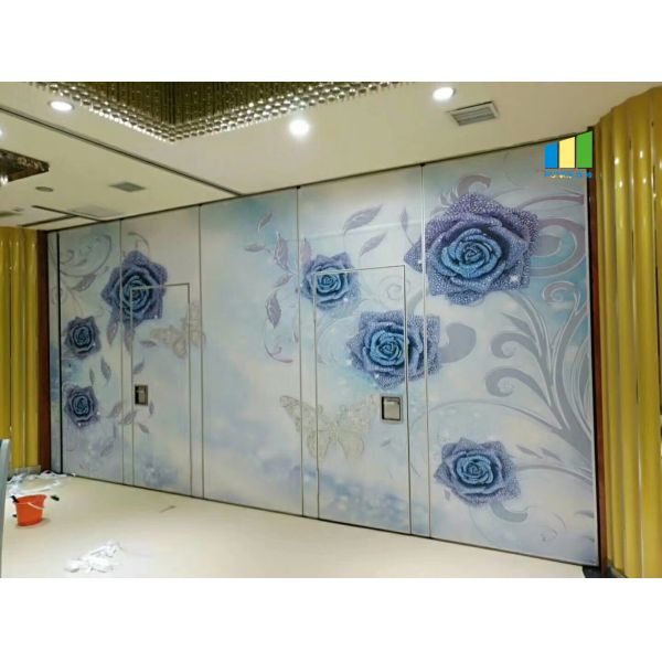 Interior Decorative Hanging Partition Acoustic Conference Room Dividers Panel Width 1230 mm