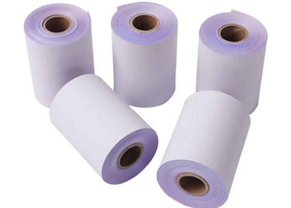 POS Machine 80mmx80mm 6 Ply Carbonless Paper Roll