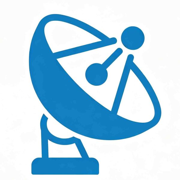60cm Compact Galvanized Steel Ku-Band Dish with Scale 12 Wind Resistance for Satellite Communication