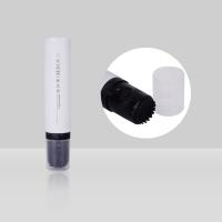 Tubos de empacotamento cosméticos D40mm 70-180ml do aperto de creme plástico vazio feito sob encomenda com cabeça do silicone da massagem da vibração