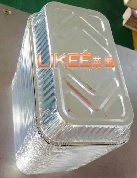 Food Packaged 800ml Aluminum Foil Tray Alloy 8011 Disposable Foil Pan