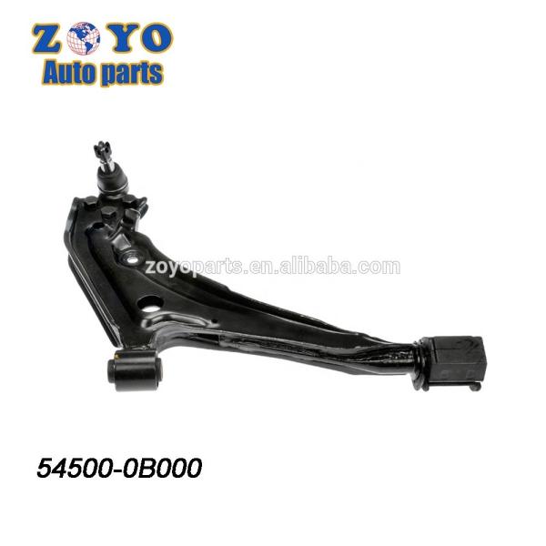 Peças sobressalentes de automóveis braço de comando inferior dianteiro para Nissan Quest 1993-1998 OE NO. 54500-0B000