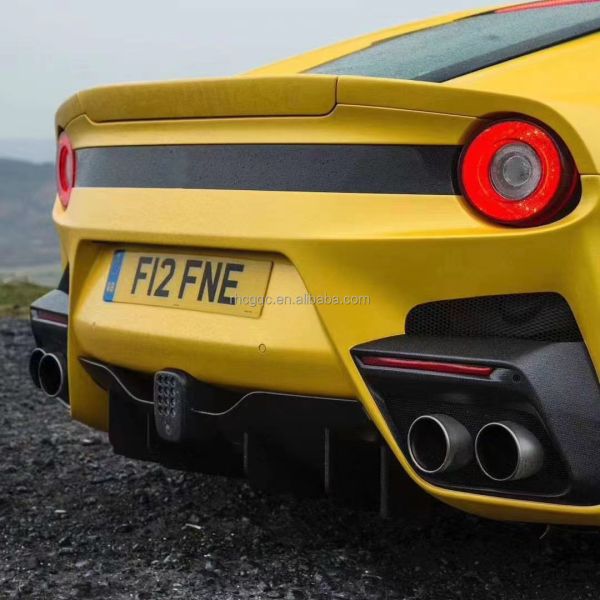 New Product for Ferrari F12 Body Kit F12 Upgraded TDF Style Front and Rear Bumpers