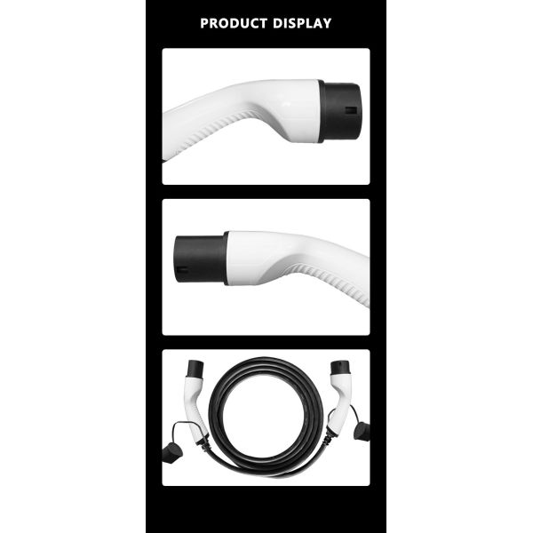 Highly 7KW Electric Vehicle Charging Cable with Double Gun Extension Cord and Undervoltage Protection from E-mingze