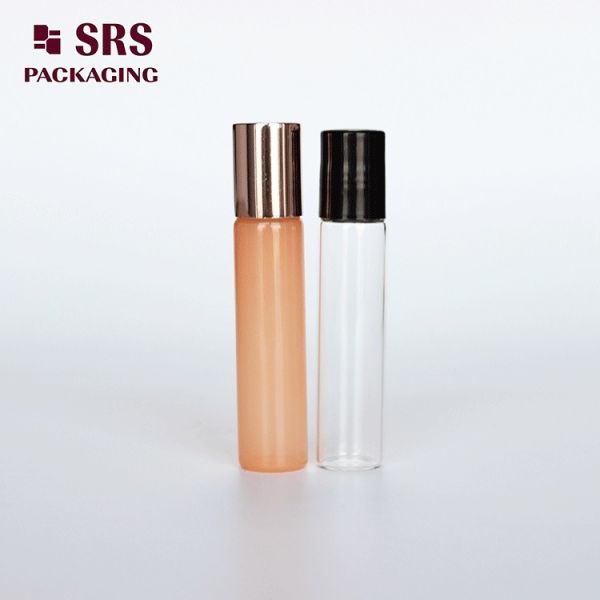 17mm diameter round roller ball bottle empty custom perfume bottles glass