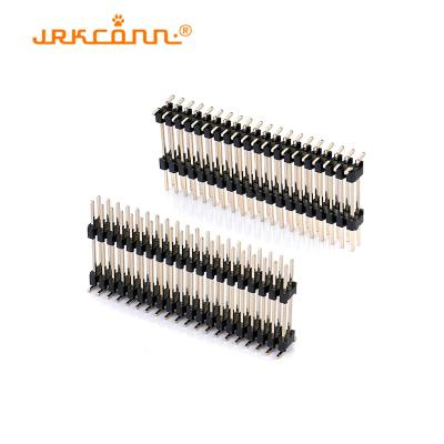 2.0mm connecteur de tête de broche à double rangée à double isolant SMT type