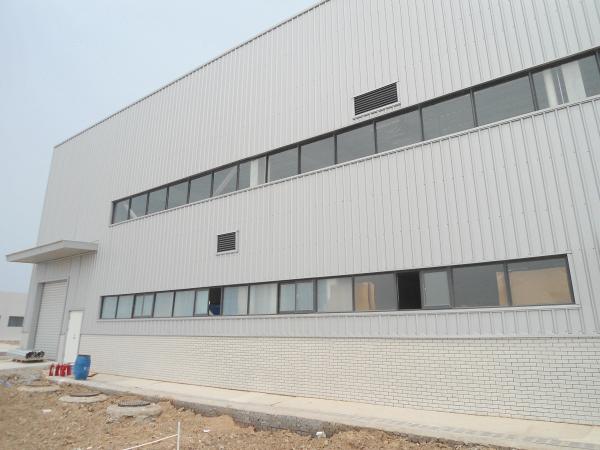 Fire Resistance Prefabricated Steel Structural Building For Steel Workshop