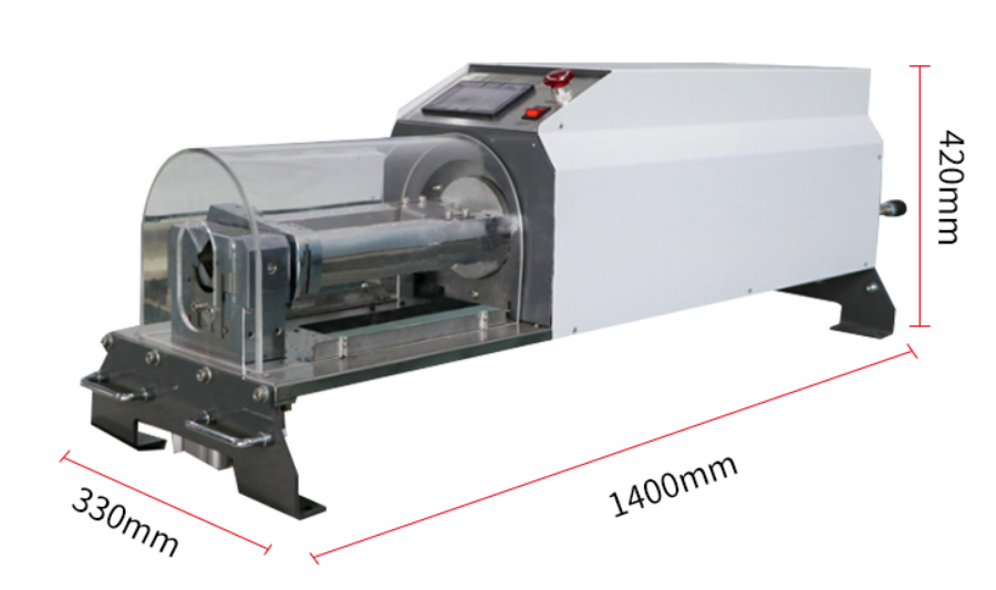 машина шелушения кабельной проводки 7mm автоматическая коаксиальная Semi автоматическая