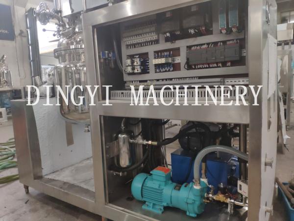 High Speed Vacuum Homogenizer Mixer For Cosmetic Factory 1150-3500rpm