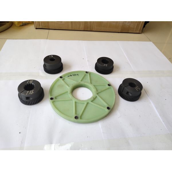 50T Rubber Coupling Excavator Accessories