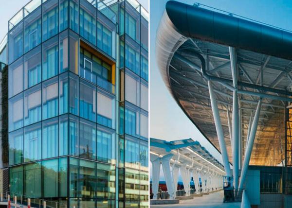 High Security Aluminium Curtain Wall ,  Flexible Convenient Steel Curtain Wall System