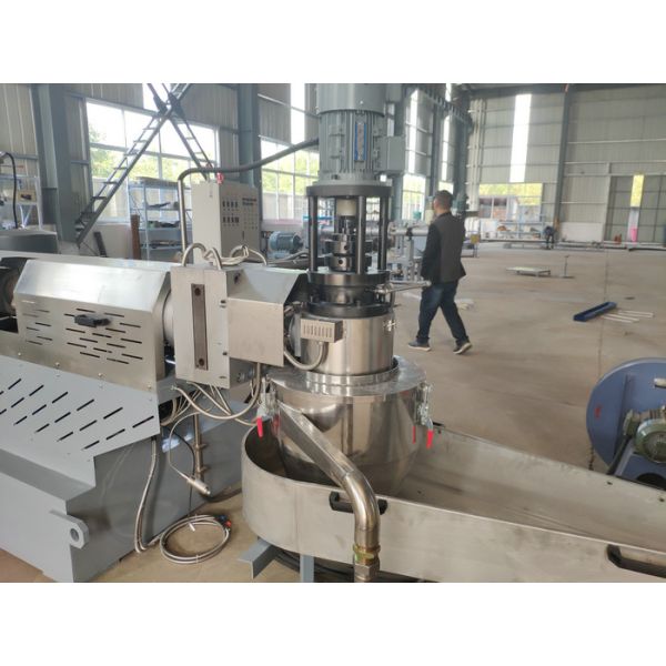 High Speed Plastic Recycling Pellet Machine For PP PE Film , Woven Bags