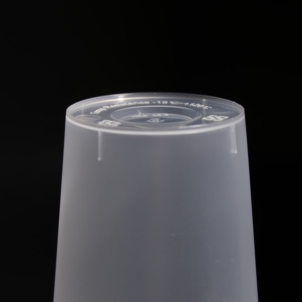700ml Capacity PP Disposable Cup Clear Lid Disposable Plastic Cups For Cold Coffee