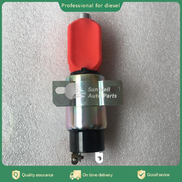 24V Fuel Pump Shutoff Solenoid Valve 3864274 for 4BT 4B3.9 Engine Parts