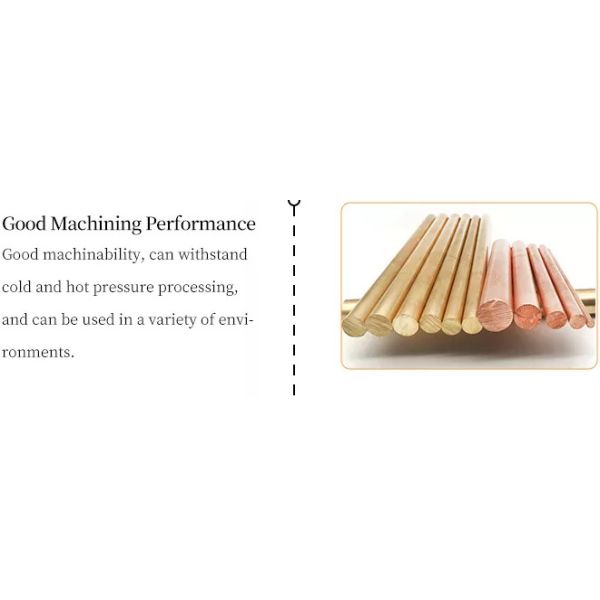 Barra de cobre pura do cobre do diâmetro 3mm-500mm Rod TISCO C10200 C11000