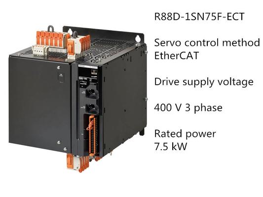 1S Servo Drive Omron EtherCAT de type 7,5 kW Trois phases 400VAC R88D-1SN75F-ECT R88D-1SN30F-ECT