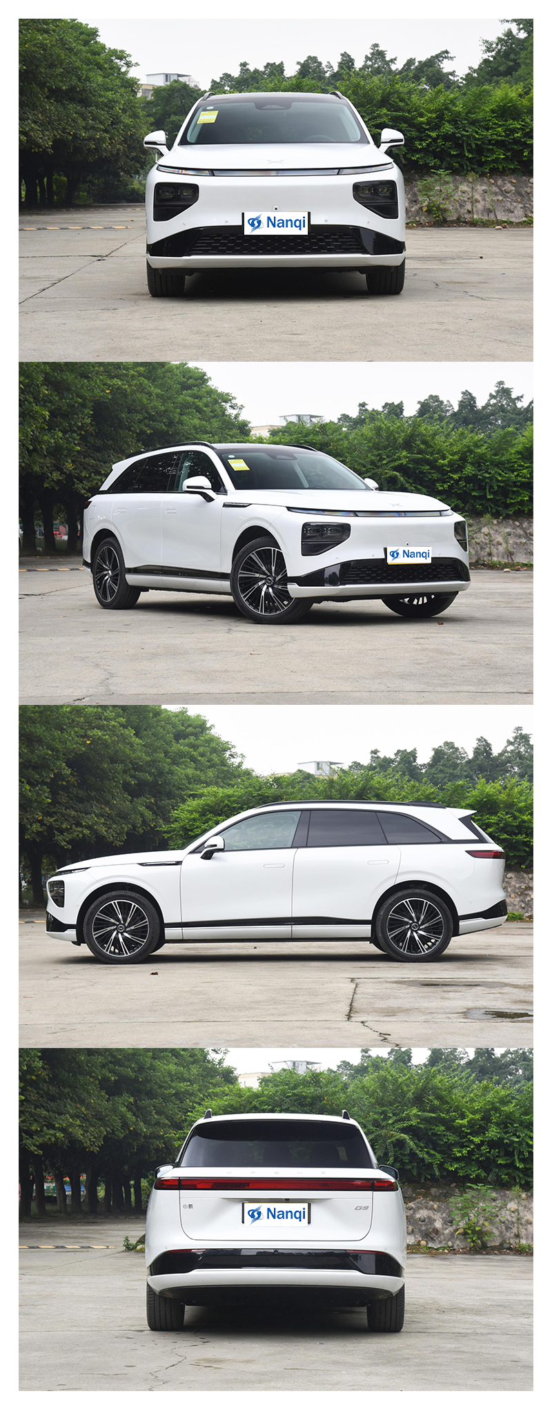 5 Door 5 Seater Xpeng G9 Electric SUV Big Space Long Range