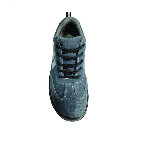 Shengjie/OEM Botas de soldadura anti-peluz de inyección de PU sola anti-rompe del dedo del pie de acero Kavlar suela media zapatos de seguridad de trabajo