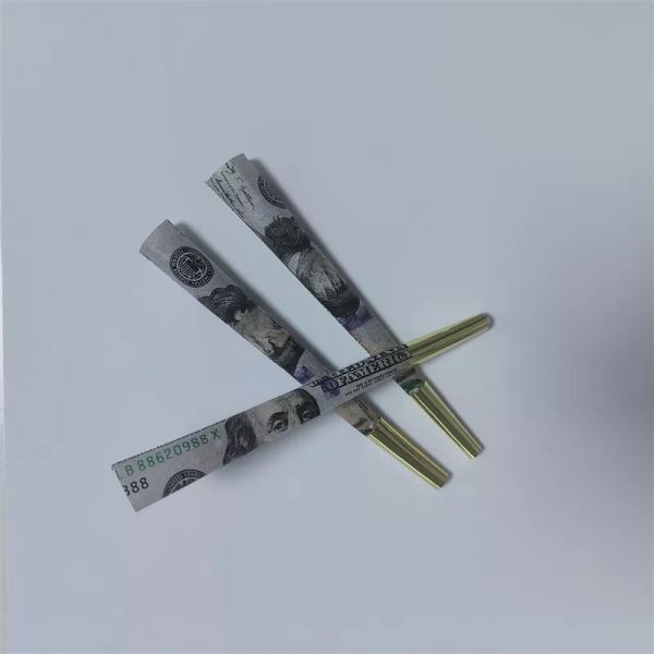 Красочная изготовленная на заказ бумага завальцовки куря весь доллар размера/королевского размера Пре свернутый