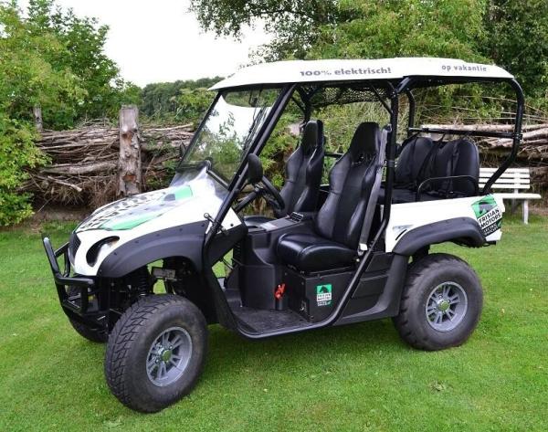 VENDEDOR VEÍCULO ELÉTRICO DE 4 VOLTADORES UTV 4 SEATS 4X4 de 5 kW/8KW para uso recreativo