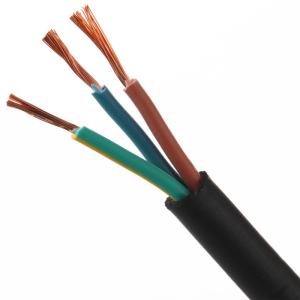 PVC Sheathed Flexible Power Cable , Copper Flexible Cable For Electrical