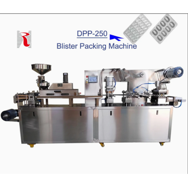 Steel High Speed Blister Packing Machine Tablets Capsule Pills Form Fill Seal Machine