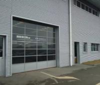 Portas de garagem de vidro duplo com vidro de alumínio à prova de água
