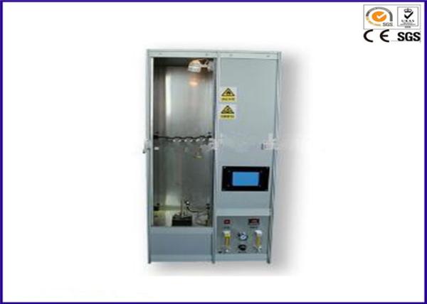 Automatic Vertical Fire Testing Equipment , Flammability Burning Testing Machine UL 1666