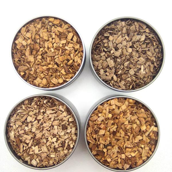 Bar Tools Premium Whiskey Wood Chips cocktail smoker chips  wood fruit flavor set