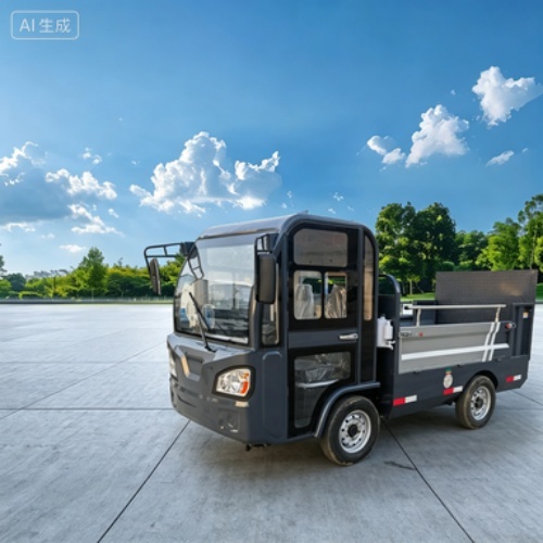 Fully‑Enclosed New‑Energy Hydraulic Tail‑Lift Waste Transfer Truck for Street Garbage Collection