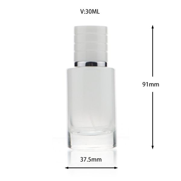 30ml Aluminum Refillable Perfume Spray Bottle Gradient Color