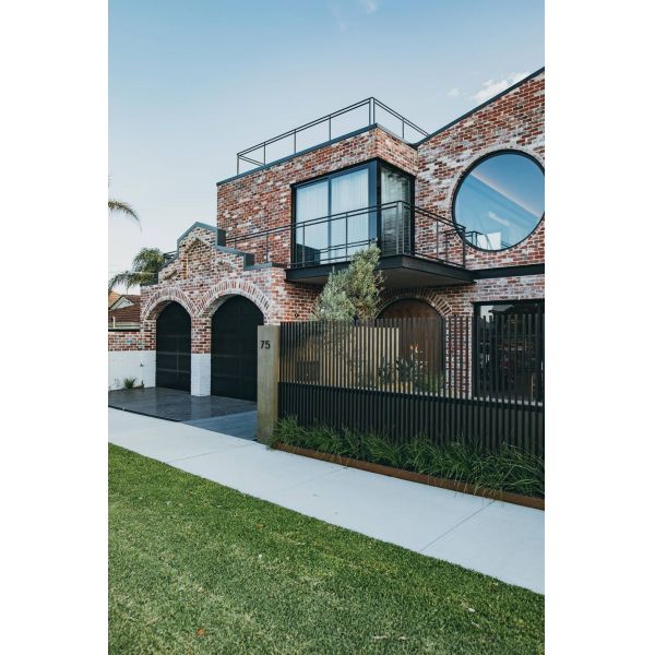 Commercia Hurricane Proof Aluminum Round Wooden Window Heat Insulation