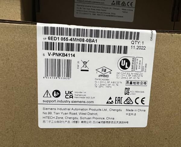 6ED1055-4MH08-0BA1 Siemens LOGO 8 TDE Text Display HMI Touch Screen With Touch Screen