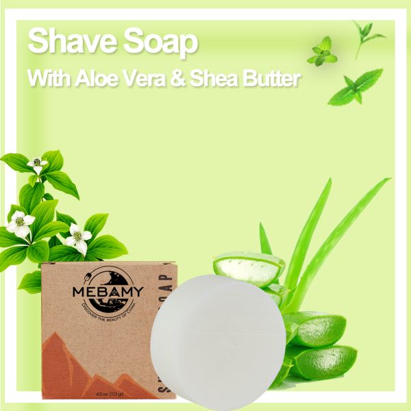 Кожа заботы тела чистой органической стороны мыла ISO22716 очищая забеливая брея мыло