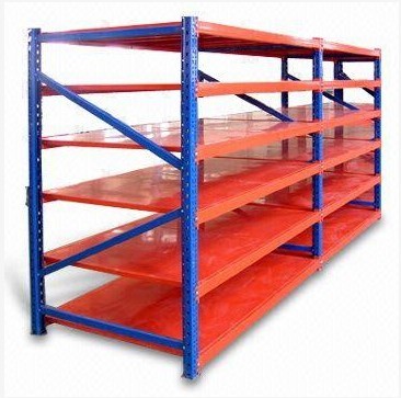 Manual Handling Medium Duty Longspan Shelving Units For Equipment Storage