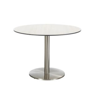 Table avec plateau stratifié haute pression 12 mm brillant et mat